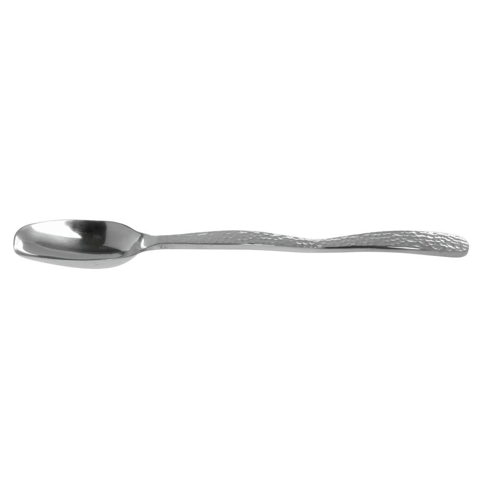 SPOON, SERVING, SOLID, HAMMERED, SS, 9.5"L