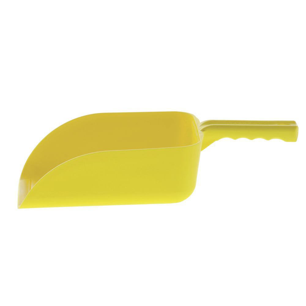 HAND SCOOP, LARGE 15"X 6.5"X 3.5"H, YELLOW