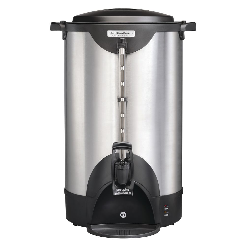 URN, COFFEE, 100 CUP, STAINLESS
