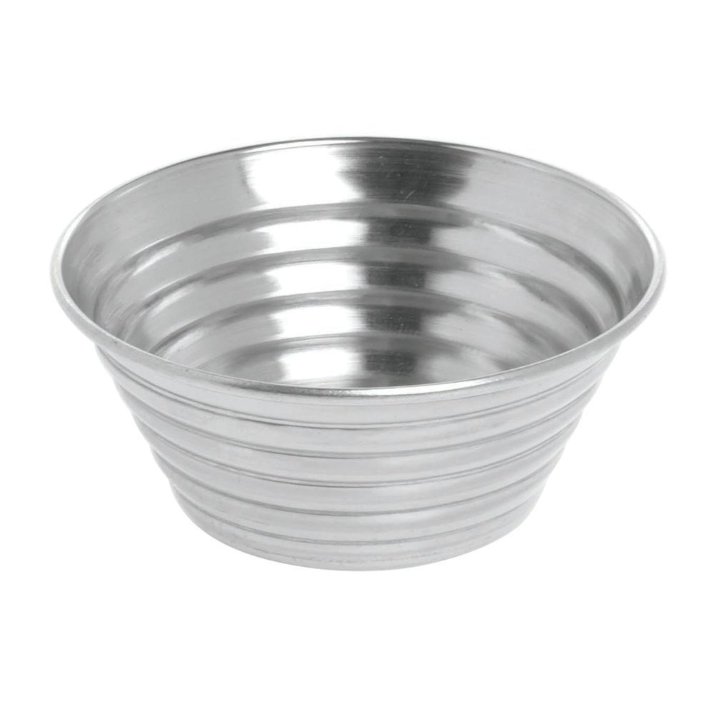 HUBERT® 4 oz Flared Stainless Steel Sauce Cup