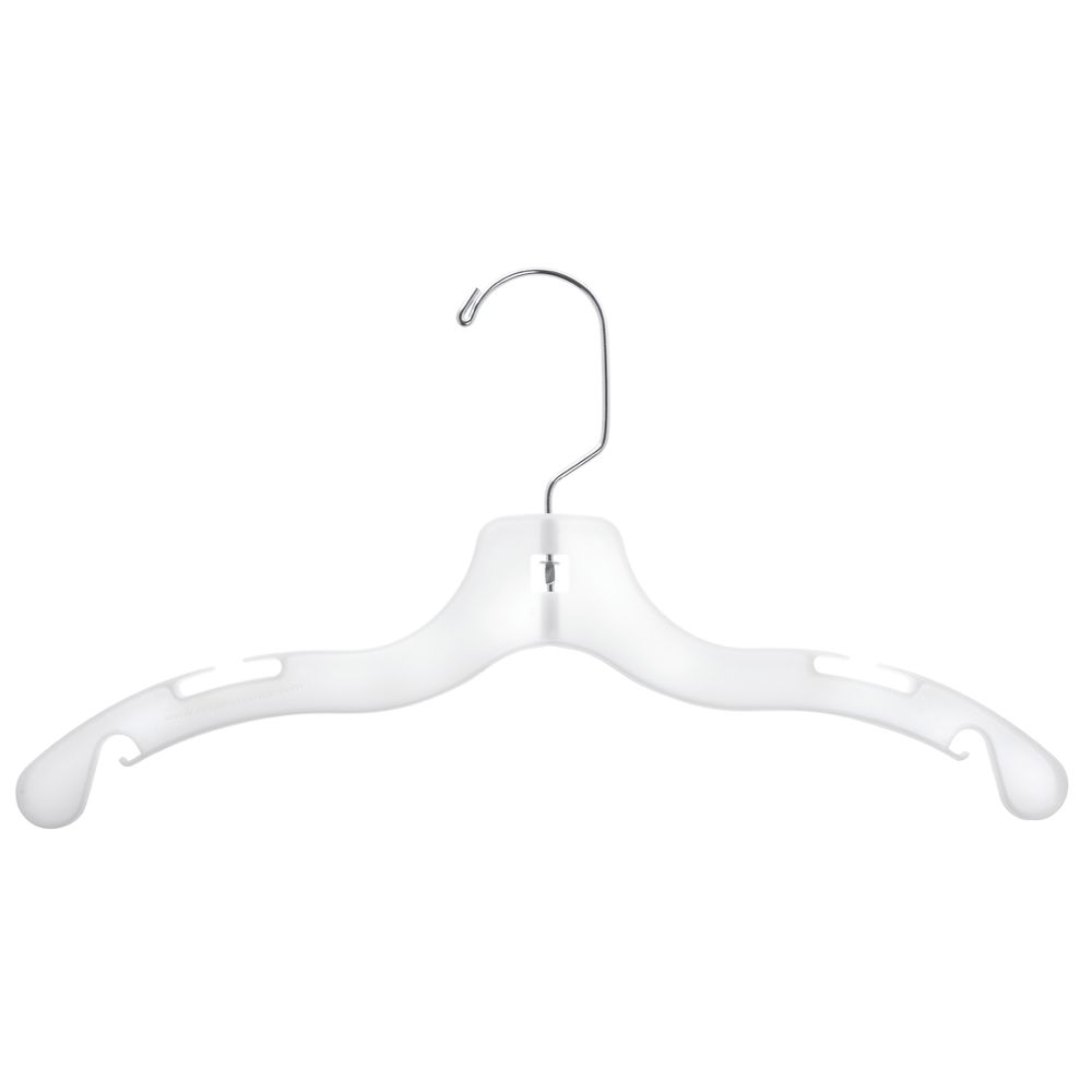 14 White Economy Junior Top Hangers