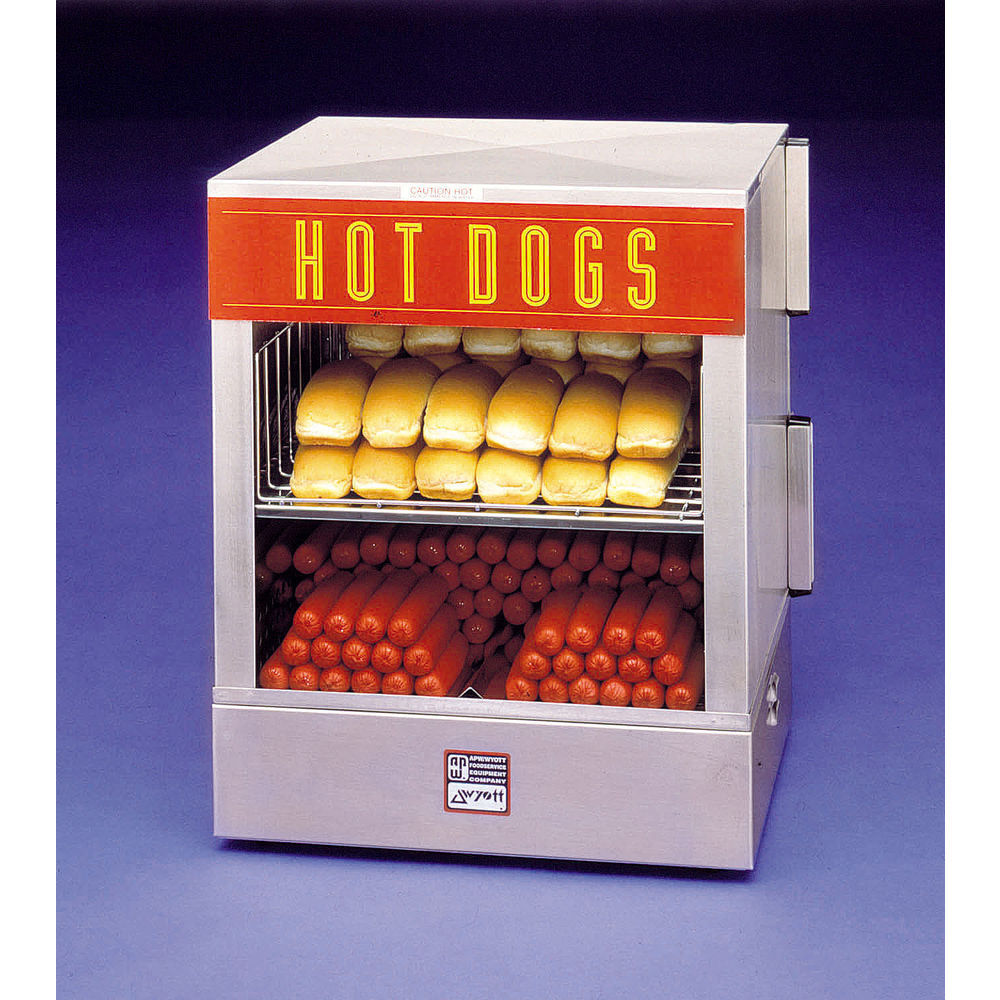 Apw Wyott Mr Frank Hot Dog Display Steamer 16 L X 14 W X 20