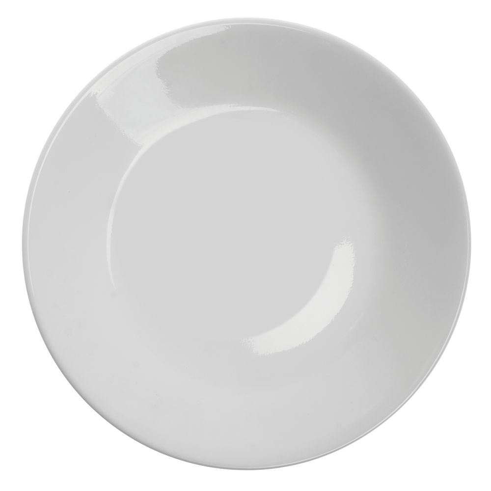 Corelle Winter Frost White Rimmed Soup Plate