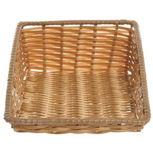 Expressly Hubert Black Metal Baguette Basket Stand - 18L x 18W x 30H