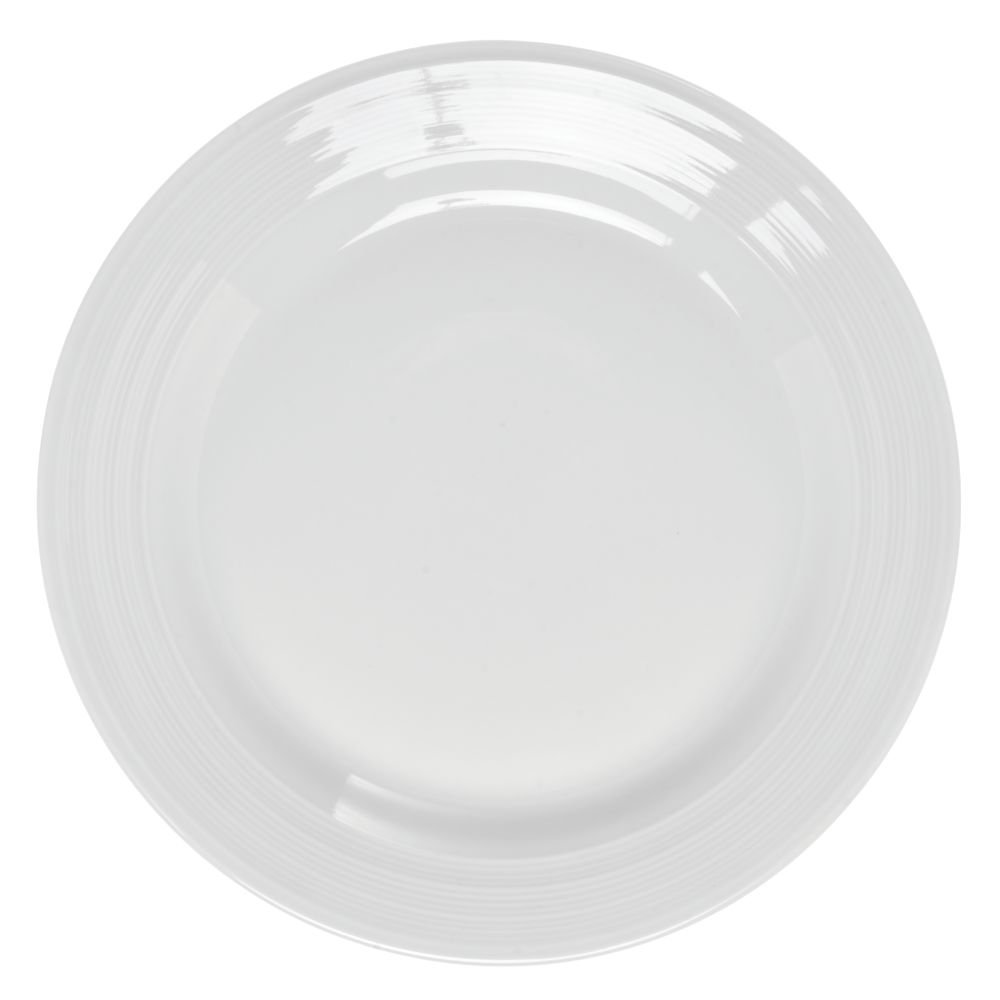 Syracuse® Galileo Bright White Porcelain Dinner Plate - 10