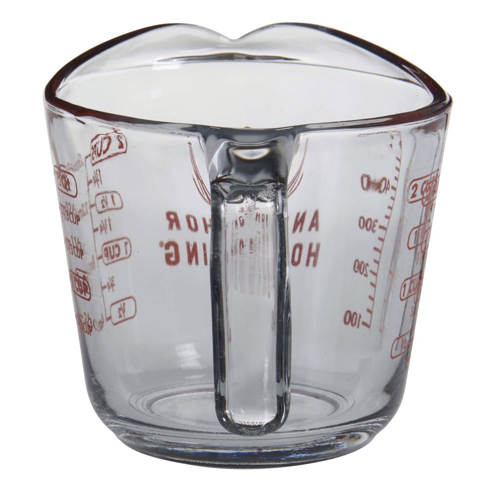 Anchor Hocking 2 Cup Clear Glass Measuring Cup - CHC Home Center