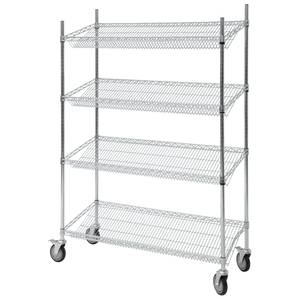 HUBERT® Wire Shelving Clear Plastic Shelf Insert - 48L x 18W