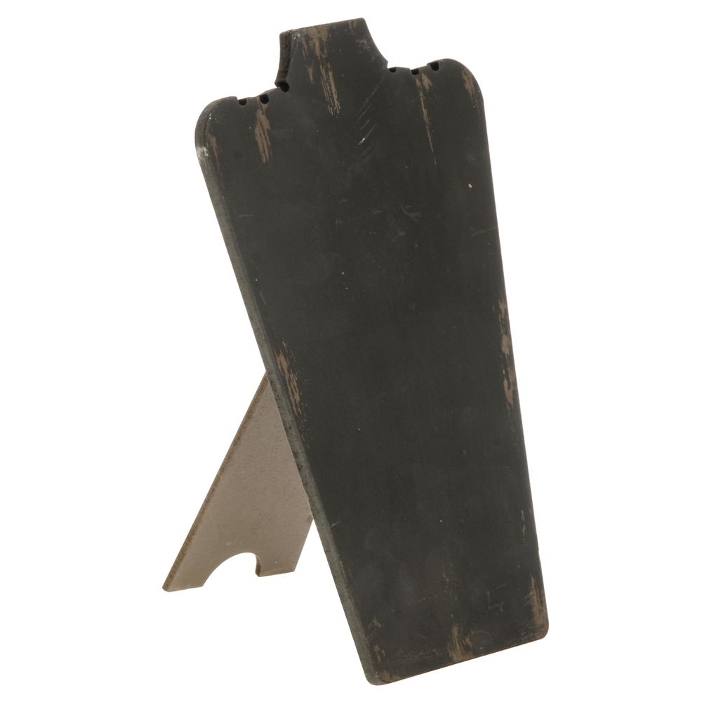 Black Wood Necklace Display Easel, 11"