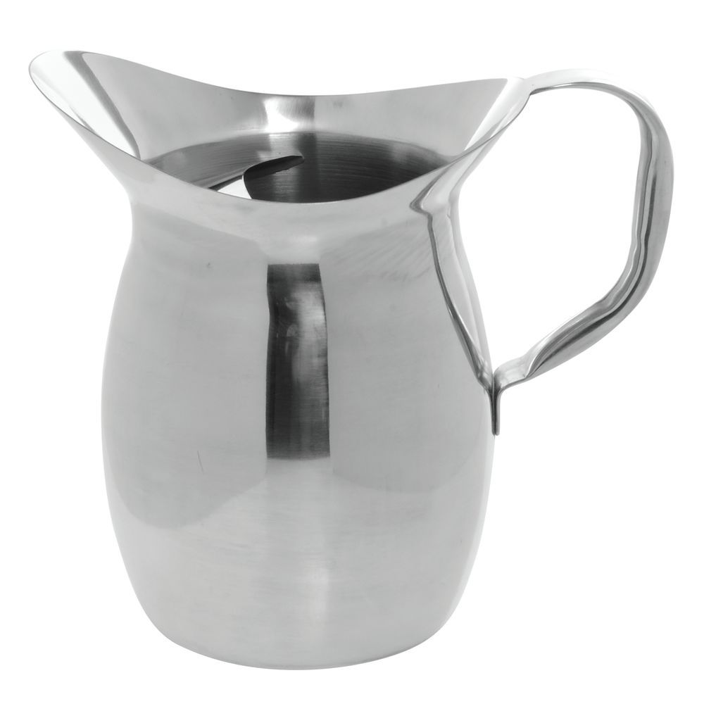  PURE Stainless Steel Pitcher - 2L Water Pitcher - Durable  Stainless Steel Jug - Serving Pitcher for Juicing - 67oz Stainless Pitcher  : Home & Kitchen
