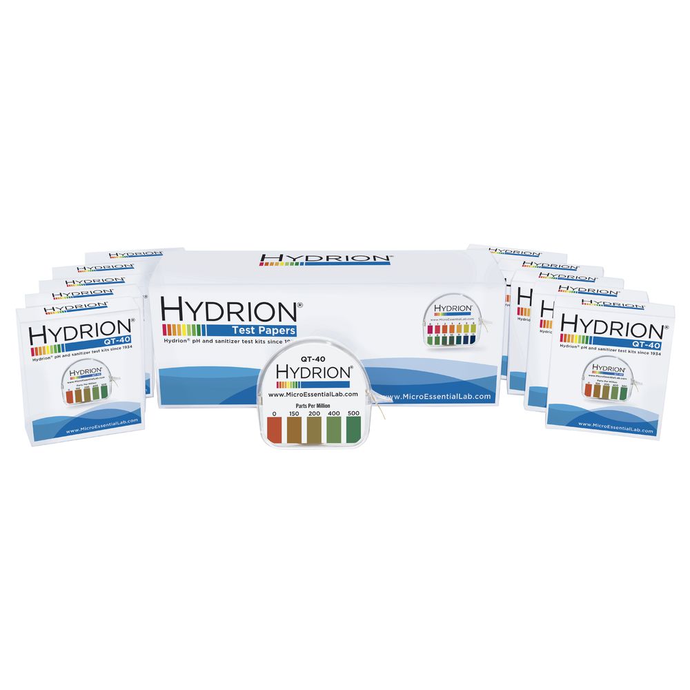 Details about   10 Pack Micro Essential Hydrion Test Papers QT-10 Rolls W/ Dispenser Exp 11/2018 
