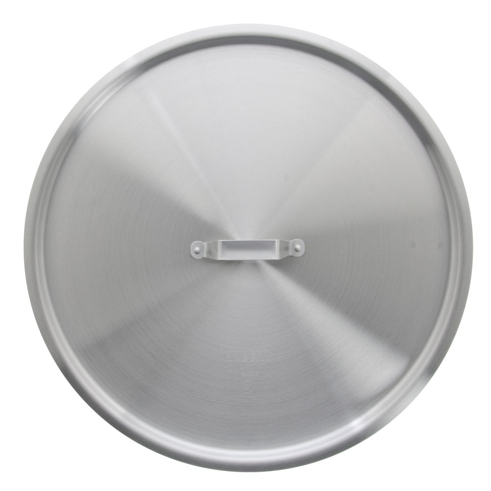 Aluminum Stock Pot Cover for 28 Braziers and 60-Quart Pots Winco ALPC-100 
