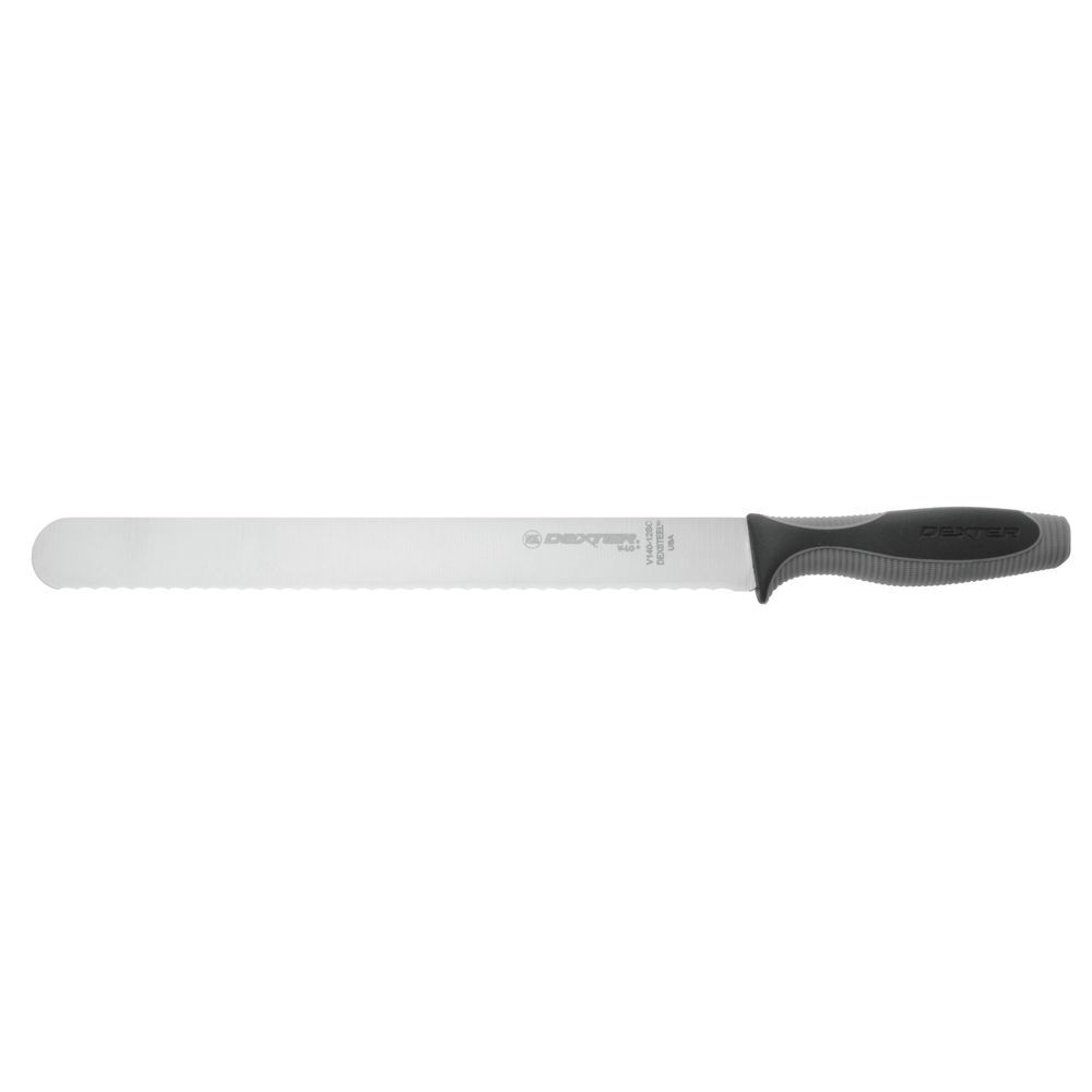KNIFE, 12" SCALLOPED ROAST SLICER, V-LO
