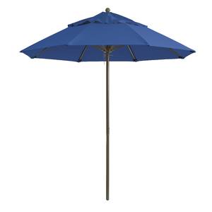 Grosfillex Windmaster Pacific Blue Fabric Table Umbrella