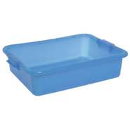 Vollrath ColorMate™ Blue Plastic Solid Food Storage Box - 20