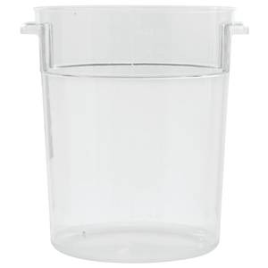 HUBERT® 12 1/2 gal Clear Plastic Full Size Food Storage Box - 26L x 18W x  9D