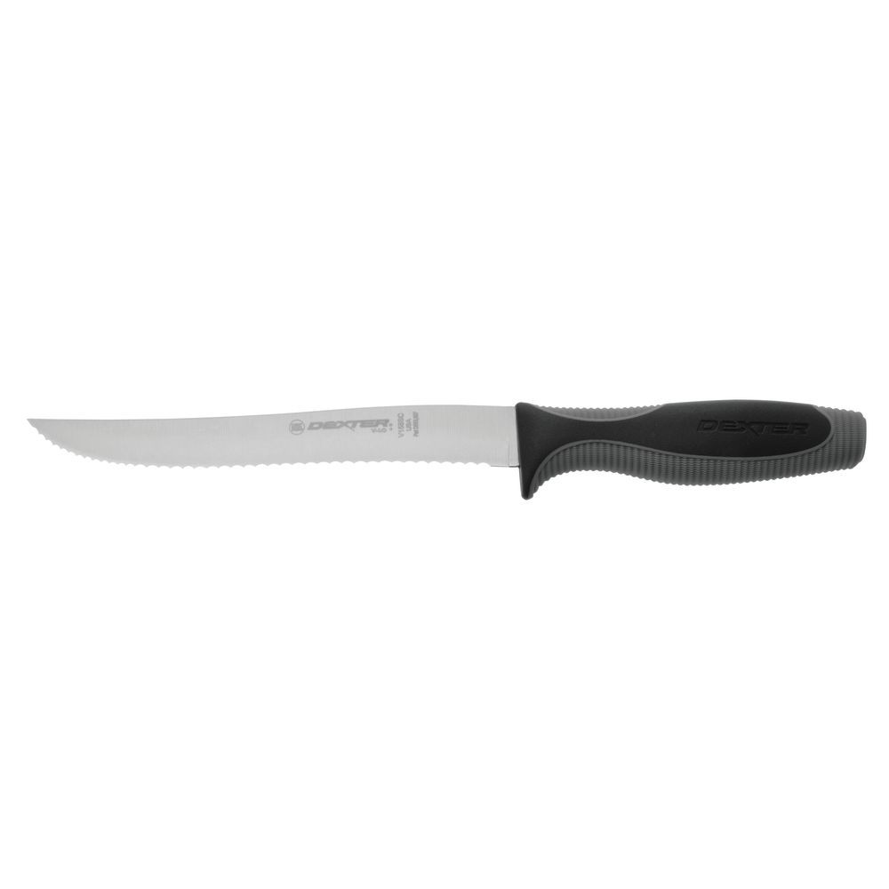 KNIFE, 8" SCALLOPED UTILITY, V-LO