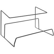HUBERT® 2 Tier Black Metal Wire Frame Stand - 20
