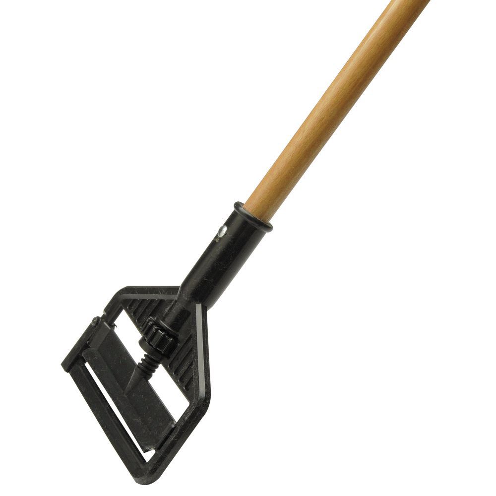 HANDLE, WET MOP, GATE STYLE, WOOD, 60"