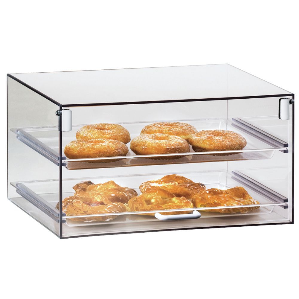 CASE, TWO SHELF STACKABLE DISPLAYER