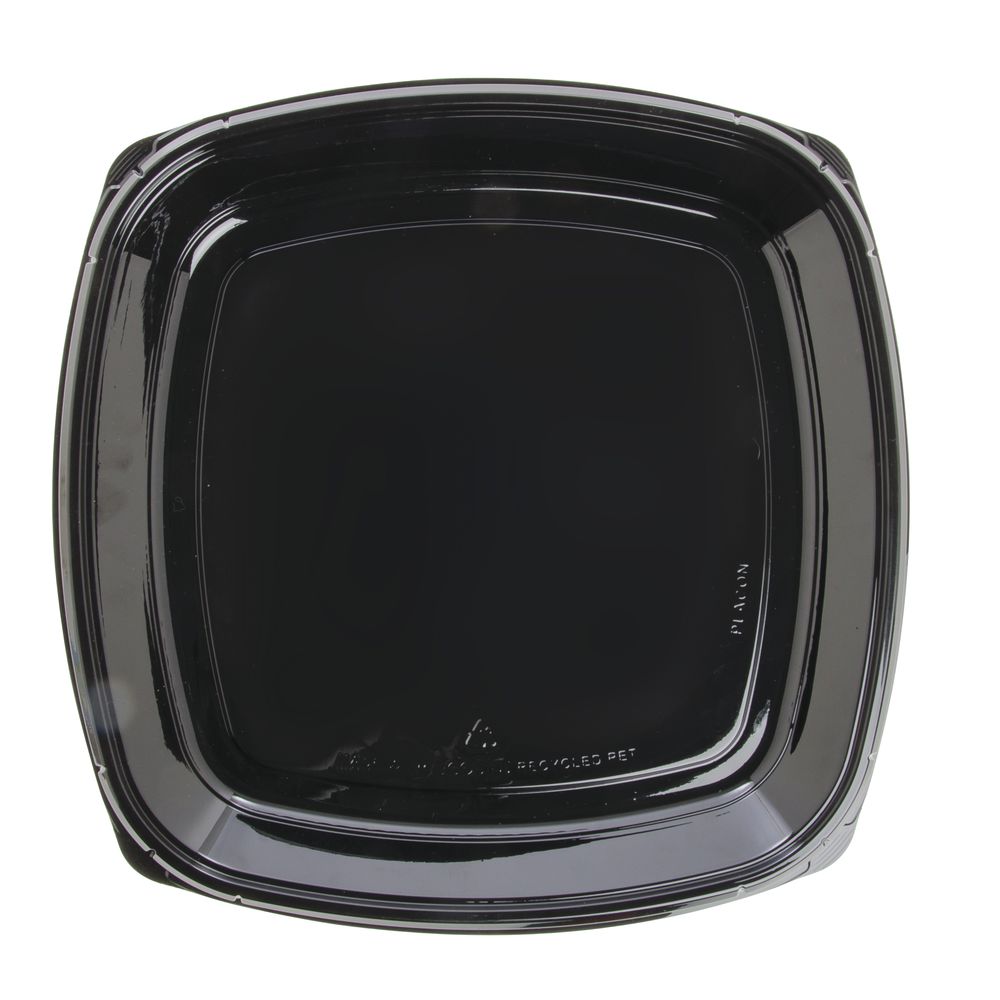 TRAY, BLACK, 12", FRESH N CLEAR CATERING
