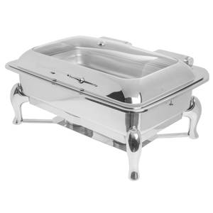 HUBERT® Full Size Stainless Steel Chafing Dish Food Pan - 21L x 12 3/4W x  2 1/2H