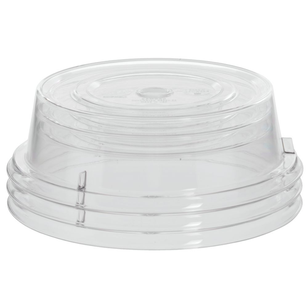 Cambro Plate Cover9 1/2" Dia x 2 13/16" H Clear Polycarbonate 