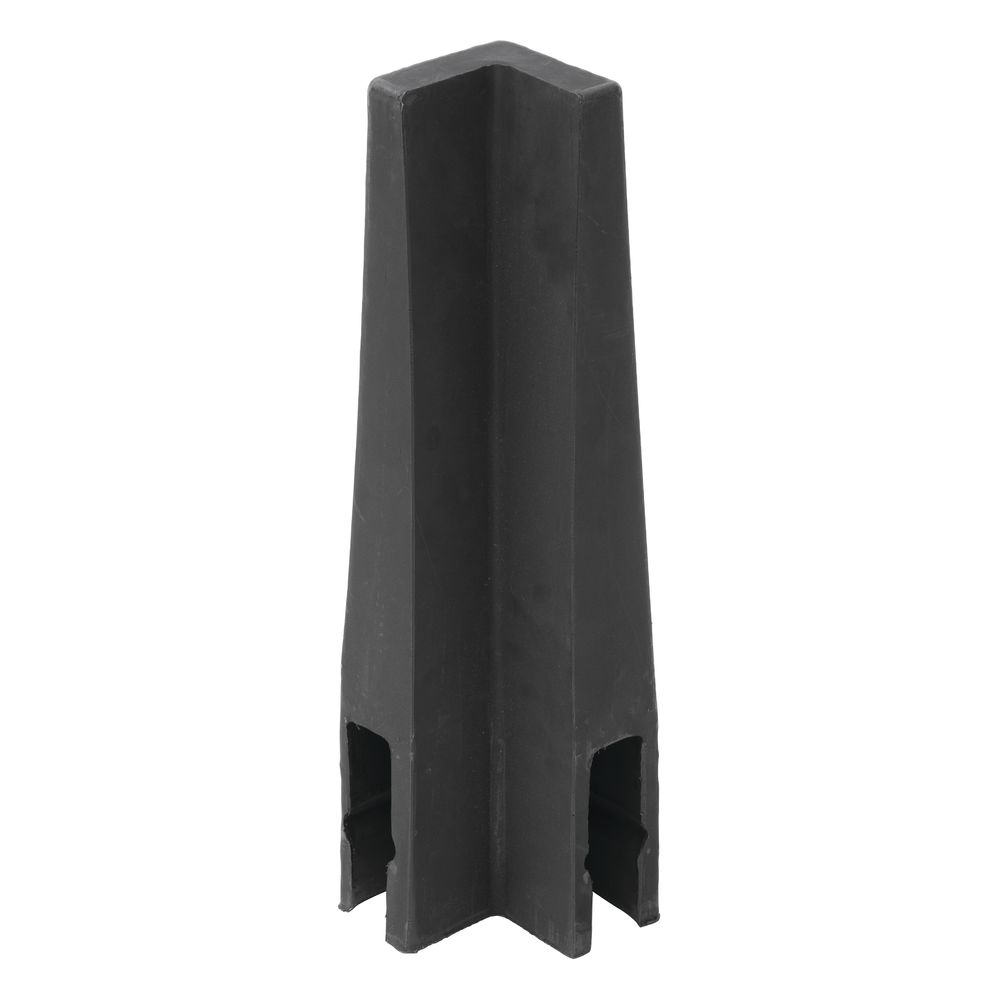 Hubert Black Plastic Pallet Base Produce Display Liner - 47L x 40W x 7H