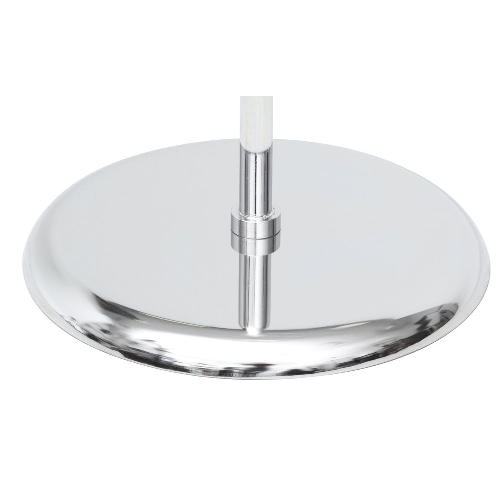 Chrome 2Tier Revolving Belt Rack, 58"H