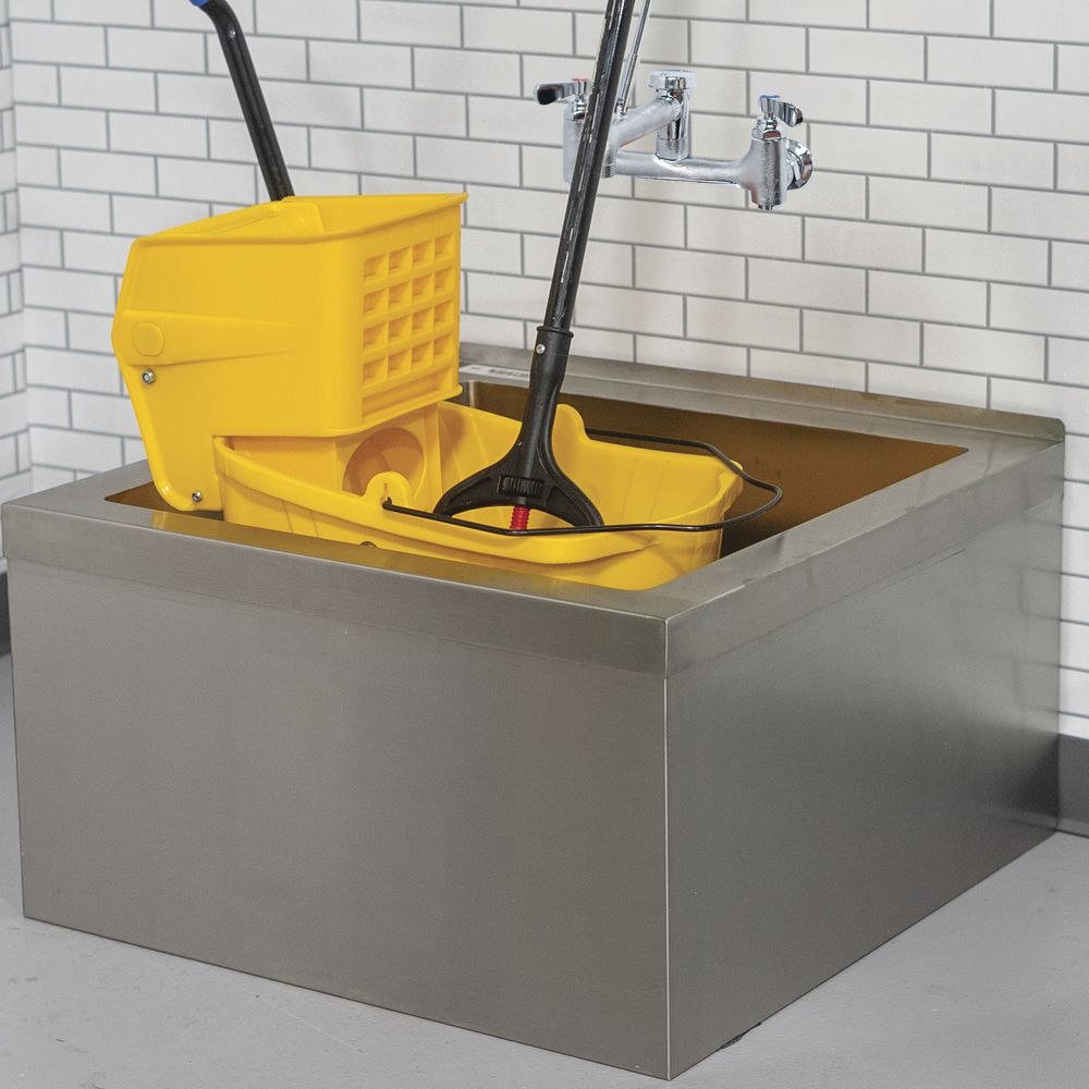 Kratos 31X-073 One Compartment Floor Mop Sink - 29