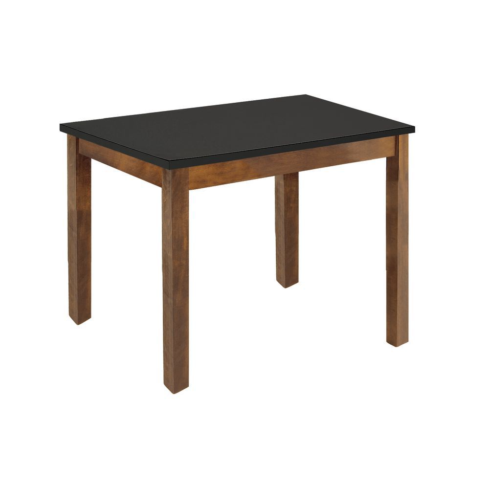 Product Display Stand Oak with Black Top 32"L x 16"W x 24"H