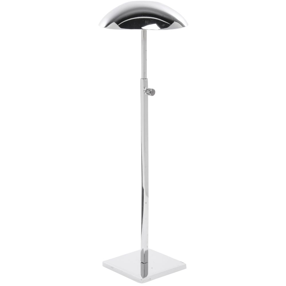 Polished Chrome Dome Hat Display