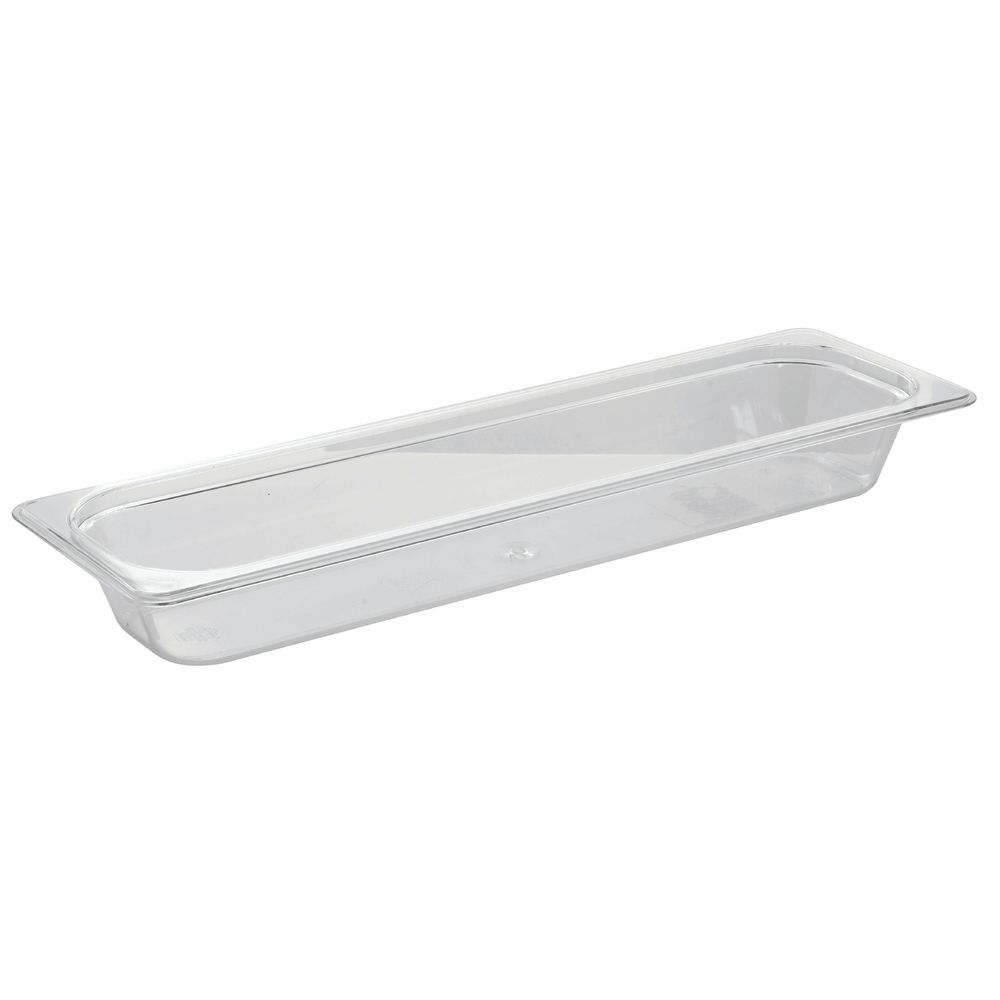 FOOD PAN, G-CLEAR, 1/2 SIZE LONG, 2-1/2" D