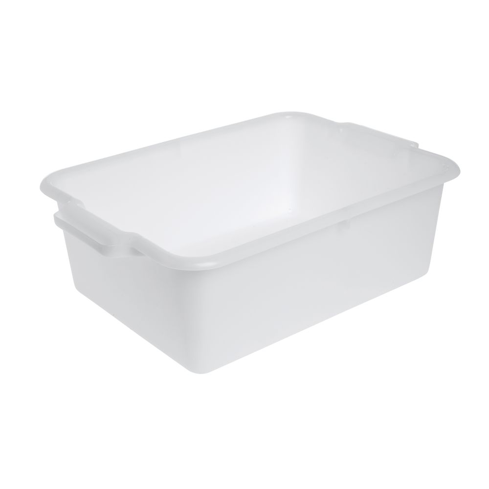 Vollrath Reinforced Bus Bin 1 Compartment 7"H Natural