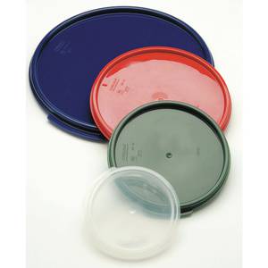 HUBERT® 5 gal Clear Plastic Full Size Food Storage Box - 26L x 18