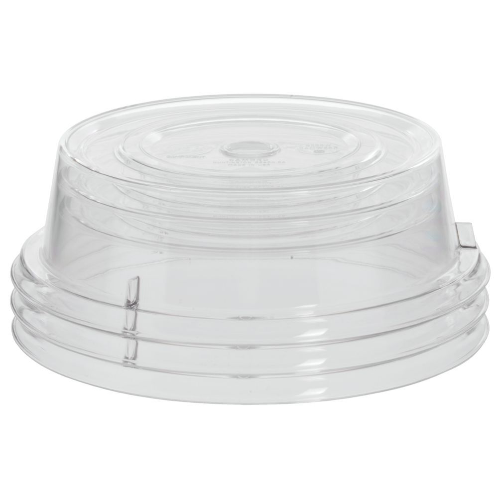 Cambro Plate Cover 10" Dia x 2 3/4" H Clear Polycarbonate 
