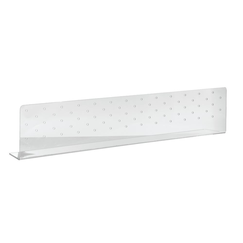 DIVIDER, CLEAR VENTILATED 30X6X4"