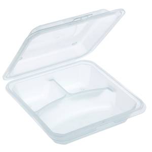 G.E.T. 12 Oz Clear Polypropylene Eco-Takeout Soup Container - 4 1/4Dia x 2  3/4H