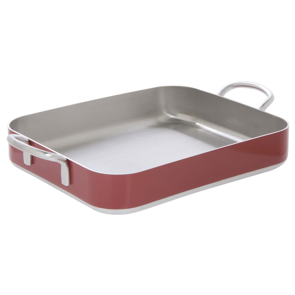 Expressly Hubert&#174; 5 Ply Roasting Pan Red 12 3/5"L