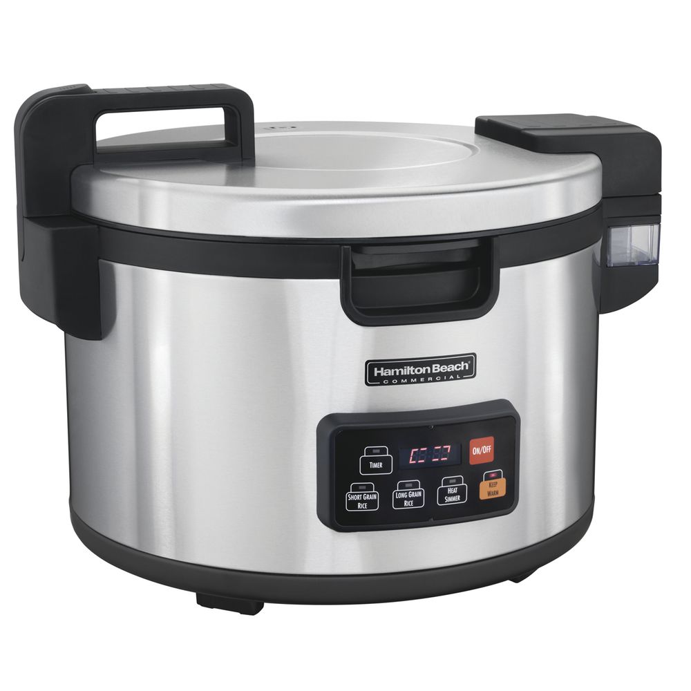 Proctor Silex 37590 90 Cup Stainless Steel Rice Cooker / Warmer - 21 1/ ...