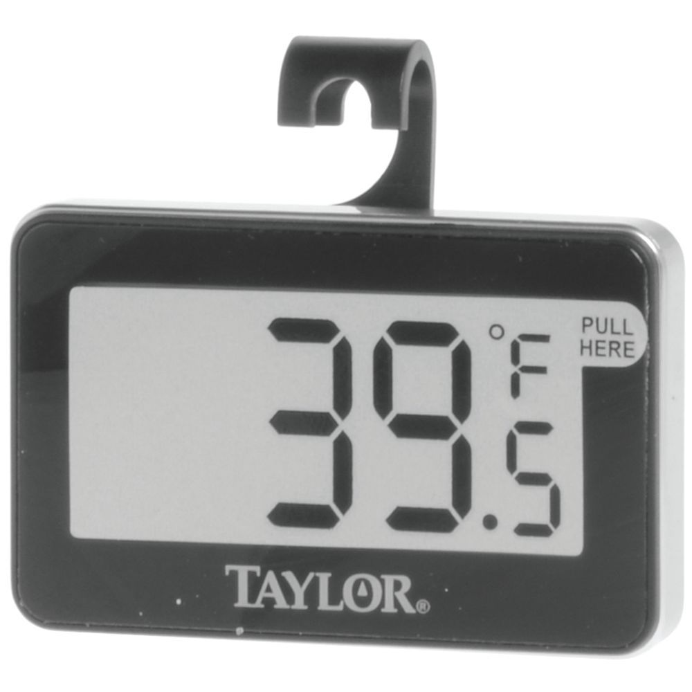 taylor digital refrigerator and freezer thermometer