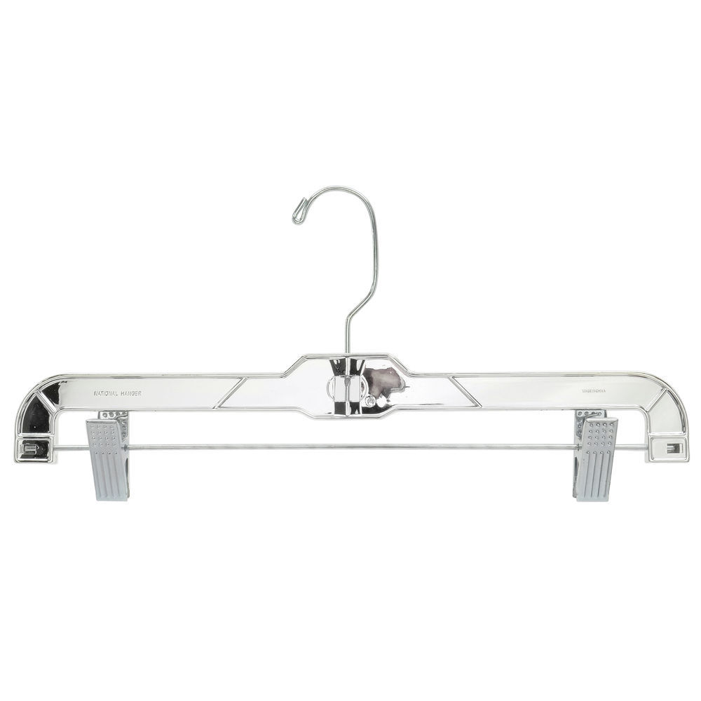 Silver Plastic Pant Hangers