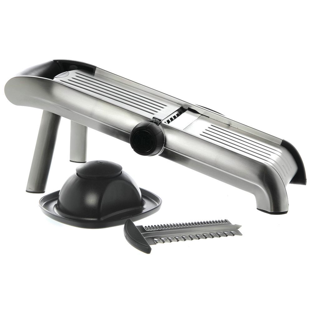 "Paderno Stainless Steel French Mandoline With 3 Blades 15 7/8"L x 4