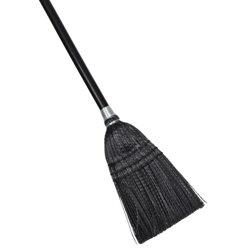 Rubbermaid Black Plastic Lobby Pro® Broom - 37 1/2L x 7W