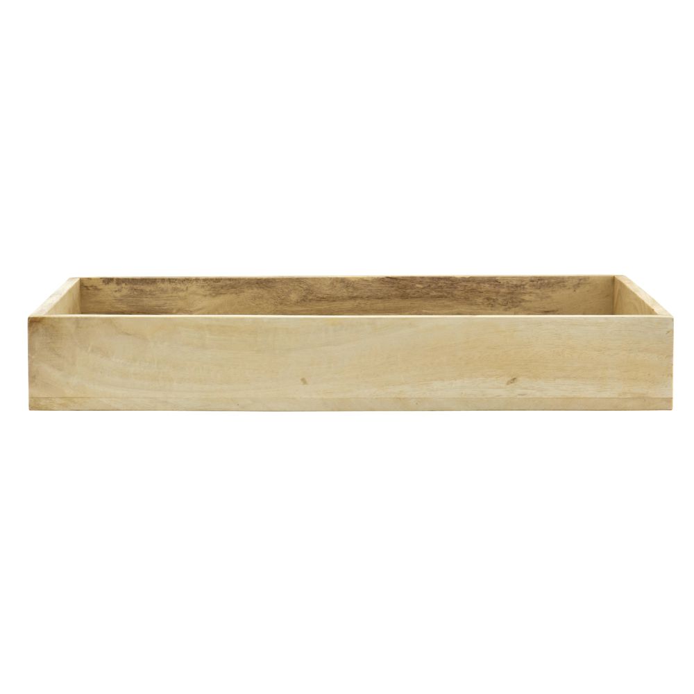 Structual Riser Wood Expressly Hubert® Rectangular Mango Wood Riser - 20