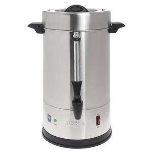 HUBERT® 3 2/5 Gal Stainless Steel Rounded Leg Coffee Urn - 11 1/5L x 10  1/2W x 25H