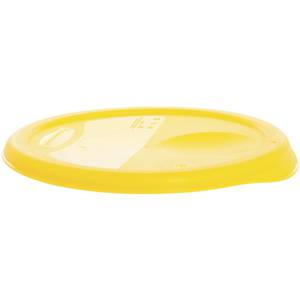 HUBERT® 6 qt Round Clear Plastic Food Container - 10Dia x 7 3/4D