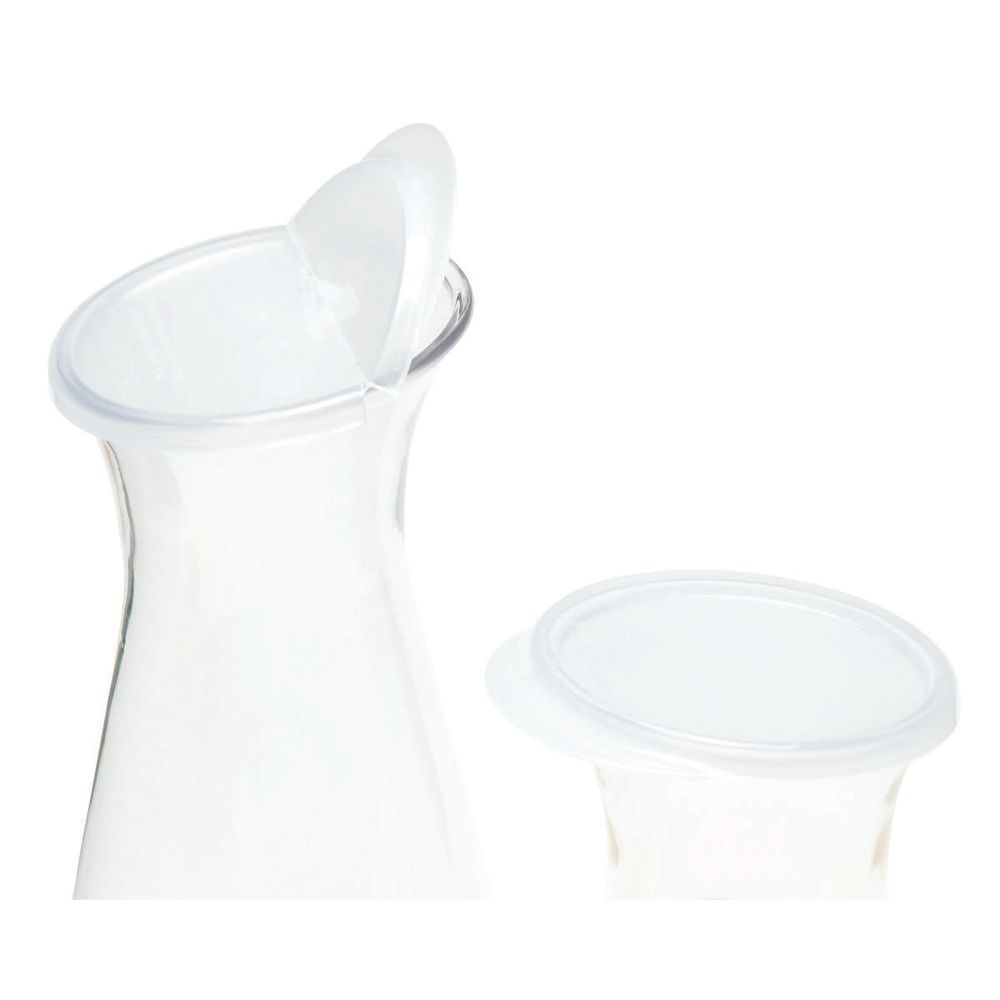 Carlisle Cascata Carafe Clear Plastic Hinged Lid
