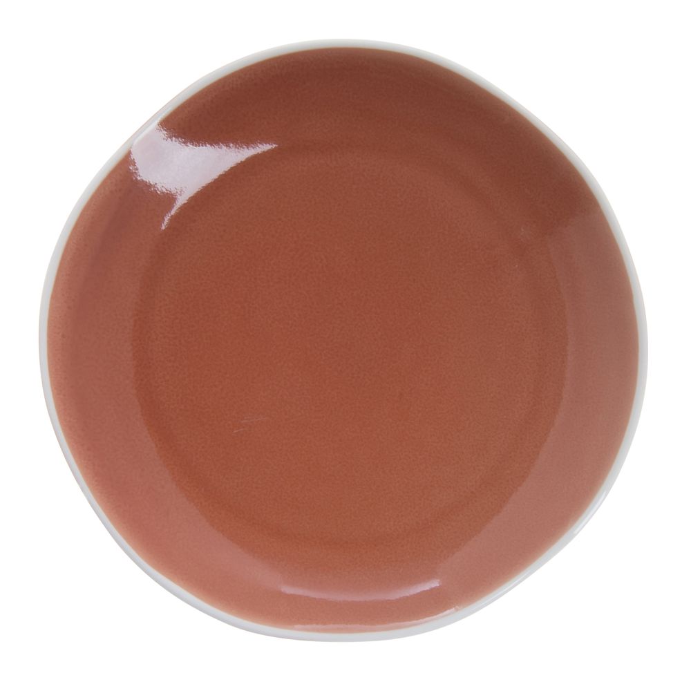 Cardinal Canyon Ridge Porcelain Bread and Butter Plate 6 3/4"Dia Orange 36/Cs