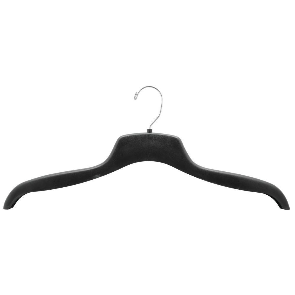 Black Plastic Hanger 17 Inch