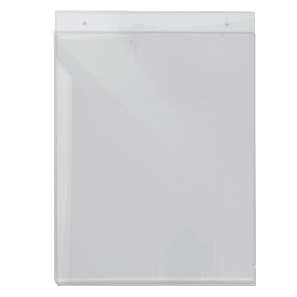 Clear Acrylic Wall Mount Holders With Two 1 Velcro Strips - 11L x 14H